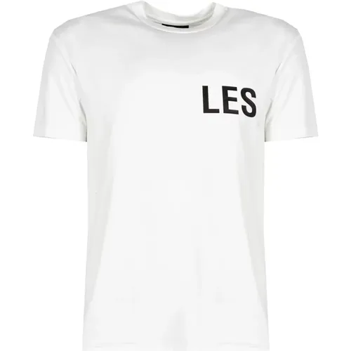 T-Shirts , Herren, Größe: L - Les Hommes - Modalova