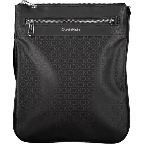 Messenger Bags, male, , Size: ONE SIZE Polyester Shoulder Bag - Calvin Klein - Modalova