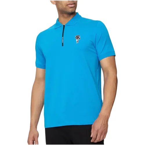 Türkises Polo-Shirt Karl Lagerfeld - Karl Lagerfeld - Modalova