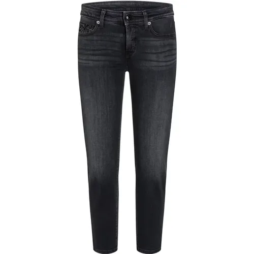 Piper Short Slim-Fit Jeans , Damen, Größe: 3XL - CAMBIO - Modalova
