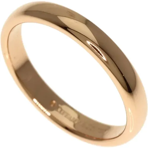 Pre-owned Jewellery, female, , Size: ONE SIZE Pre-owned Rose Gold rings - Tiffany & Co. Pre-owned - Modalova