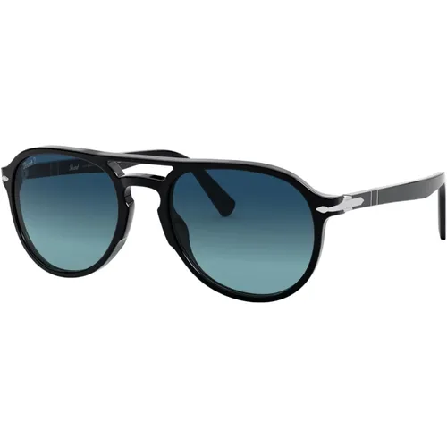 Sunglasses, unisex, , Size: 55 MM and Blue Sunglasses - Persol - Modalova