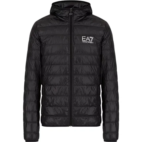 EA7 Coats , male, Sizes: M, L - Emporio Armani EA7 - Modalova