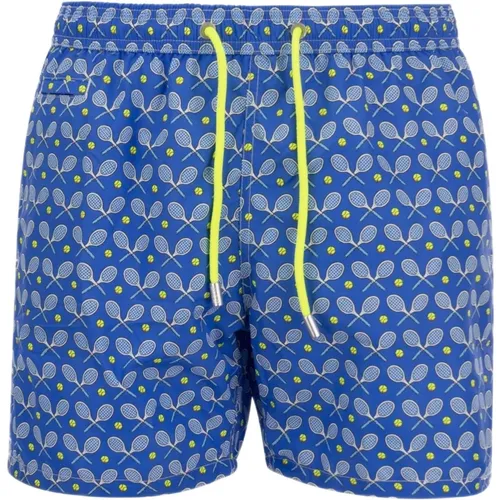 Beachwear, male, , Size: S Polyester Shorts and Boxers - MC2 Saint Barth - Modalova