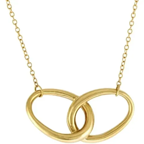 Pre-owned Jewellery, female, , Size: ONE SIZE Pre-owned Gold necklaces - Tiffany & Co. Pre-owned - Modalova