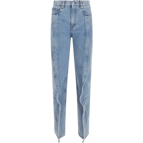 Gerades Jeans , Damen, Größe: W24 - Y/Project - Modalova