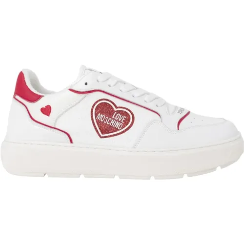 Womens Sneakers Spring/Summer Collection , female, Sizes: 3 UK, 4 UK, 5 UK, 6 UK - Love Moschino - Modalova