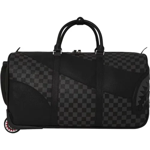 Luxury Weekend Bag with Wheels , unisex, Sizes: ONE SIZE - Sprayground - Modalova