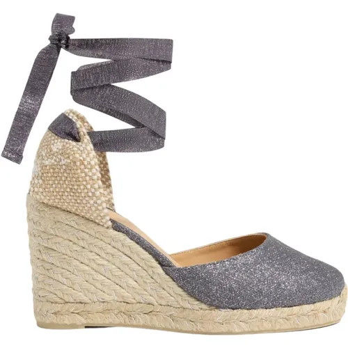 Espadrilles, female, , Size: 7 US Wedge Espadrilles - Castañer - Modalova