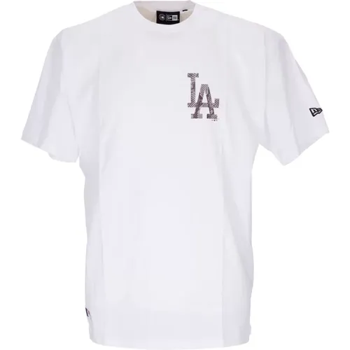 T-Shirts, male, , Size: L Dodgers Logo Oversize Tee - new era - Modalova