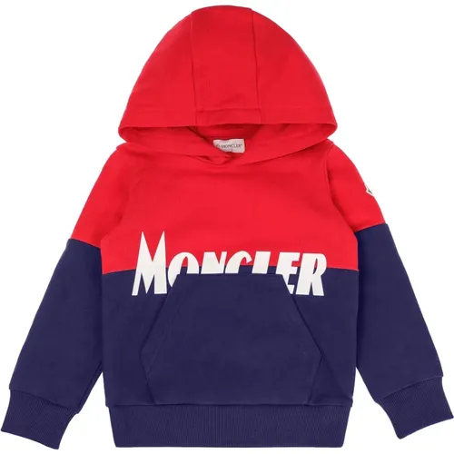 Kinder Hoodie Sweatshirt - Rot - Moncler - Modalova