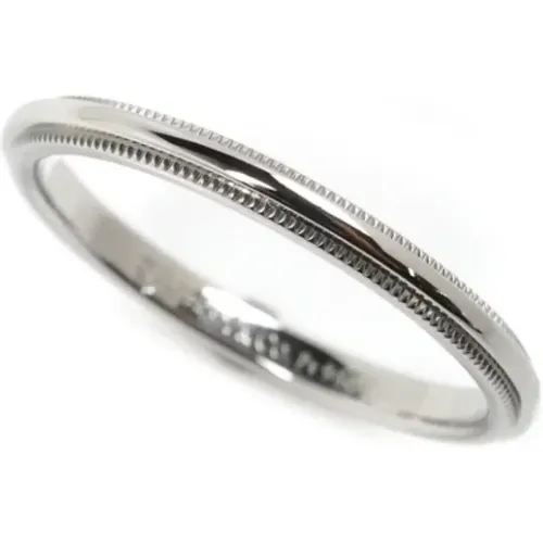 Pre-owned Jewellery, female, , Size: ONE SIZE Pre-owned Silver rings - Tiffany & Co. Pre-owned - Modalova