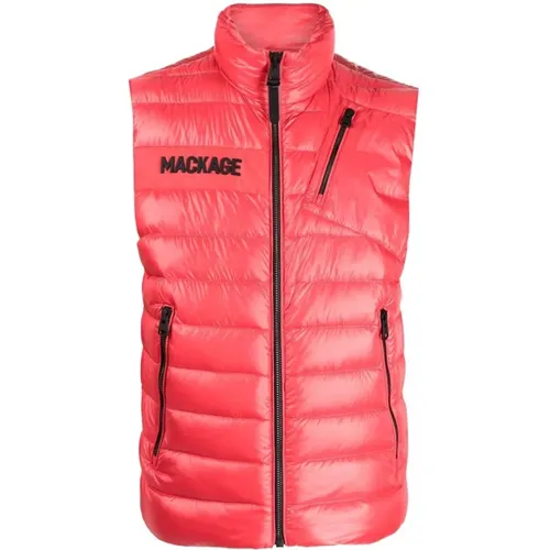 Vests, male, , Size: L Durable Dental Vest Jacket - Mackage - Modalova