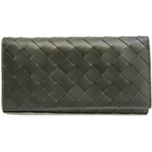 Pre-owned Wallets, female, , Size: ONE SIZE Pre-owned Leather Bottega Veneta Wallet - Bottega Veneta Vintage - Modalova