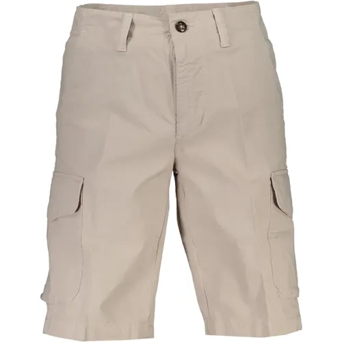 Bermuda Shorts Regular Fit Logo , Herren, Größe: W36 - North Sails - Modalova