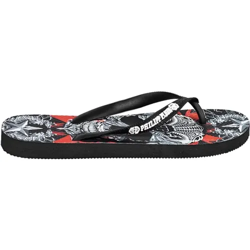 Flip Flops, male, , Size: 3 US Flip Flops - Philipp Plein - Modalova