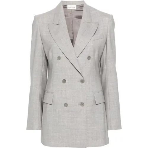 Blazers, female, , Size: L Double-breasted Jackets - P.a.r.o.s.h. - Modalova