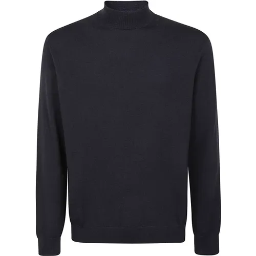 Turtlenecks, male, , Size: XL Wool Turtleneck Sweater - Zanone - Modalova