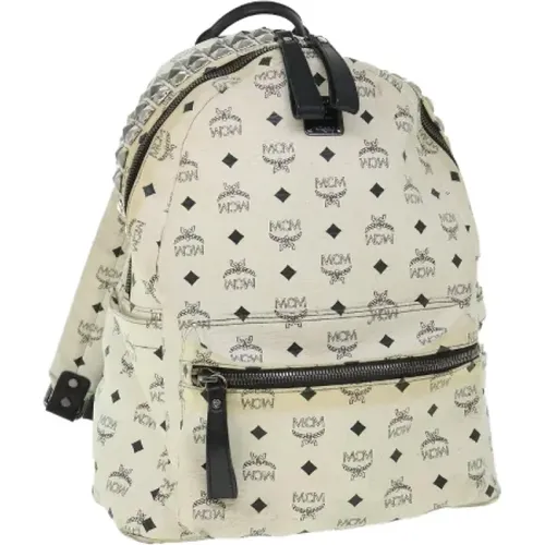 Pre-owned Plastic backpacks , female, Sizes: ONE SIZE - MCM Pre-owned - Modalova