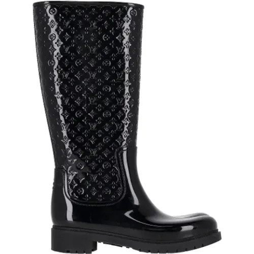 Pre-owned Rubber boots , female, Sizes: 8 UK - Louis Vuitton Vintage - Modalova