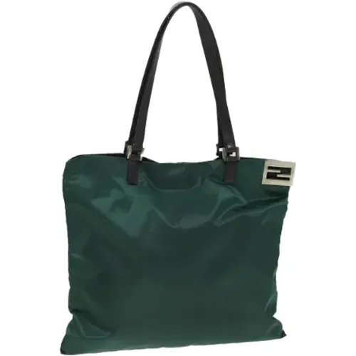 Pre-owned Tote Bags, female, , Size: ONE SIZE Pre-owned Nylon fendi-bags - Fendi Vintage - Modalova