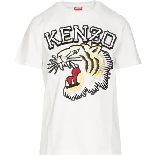 Hochwertiges Baumwoll-T-Shirt mit weichem Jersey - Kenzo - Modalova