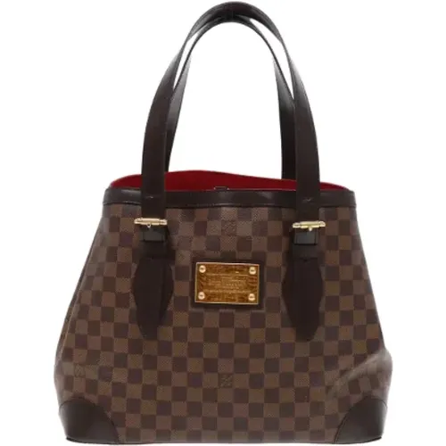 Pre-owned Tote Bags, female, , Size: ONE SIZE Pre-owned Canvas shoulder-bags - Louis Vuitton Vintage - Modalova