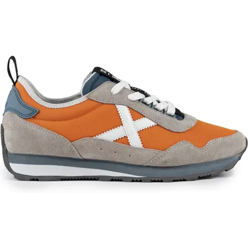 Sneakers, male, , Size: 7 US Orange Heritage Sneaker - Munich - Modalova