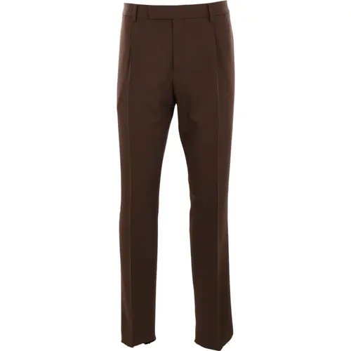 Dark Wool Drill Chinos , male, Sizes: 2XL, L, M - Lardini - Modalova