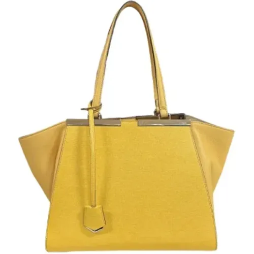 Pre-owned Tote Bags, female, , Size: ONE SIZE Pre-owned Leather fendi-bags - Fendi Vintage - Modalova