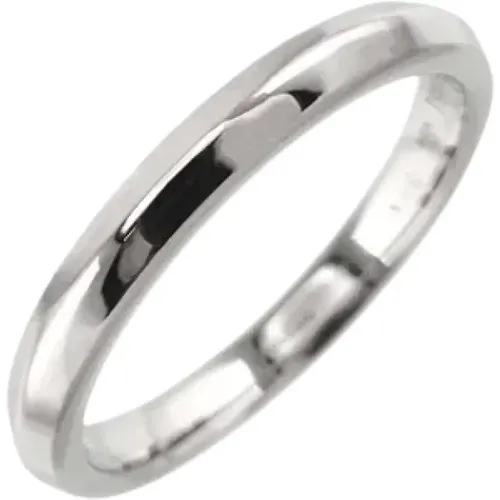 Pre-owned Jewellery, male, , Size: ONE SIZE Pre-owned Platinum rings - Bvlgari Vintage - Modalova