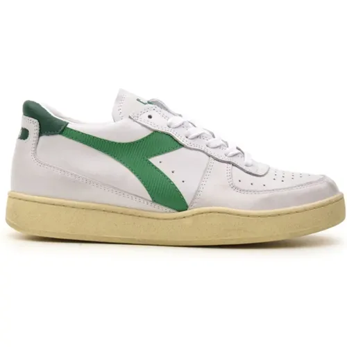 Sneakers, male, , Size: 5 1/2 US Used Low Basket Sneakers - Diadora - Modalova