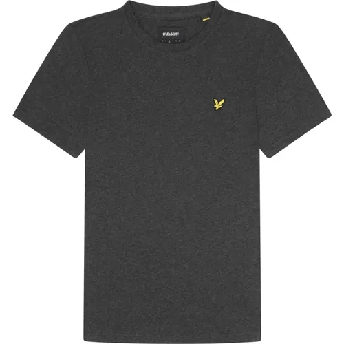 Einfaches T-Shirt , Herren, Größe: L - Lyle & Scott - Modalova