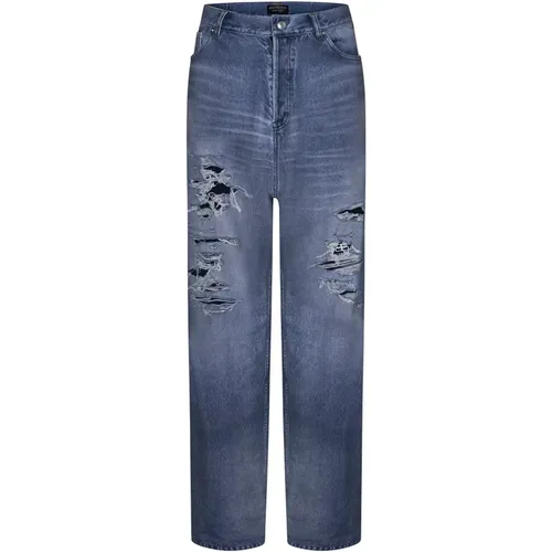 Stylische Jeans in Weiß/Blau - Balenciaga - Modalova