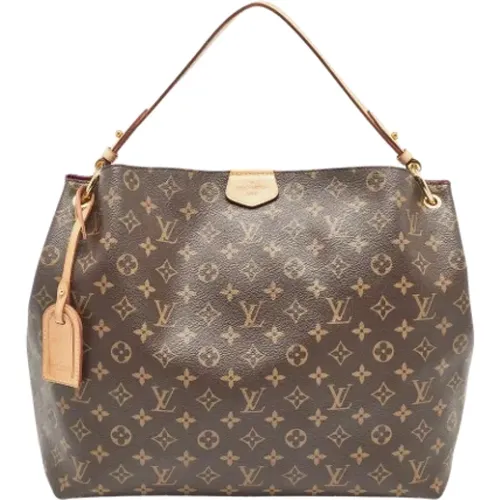 Pre-owned Coated canvas handbags , female, Sizes: ONE SIZE - Louis Vuitton Vintage - Modalova