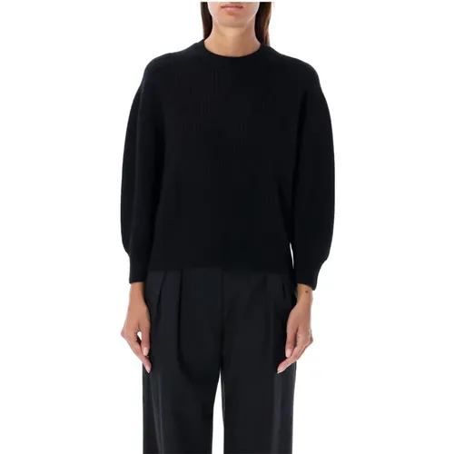 Cashmere Crewneck Knitwear Aw24 , female, Sizes: S, M - Loulou Studio - Modalova