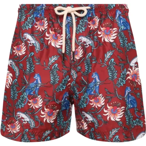 Mediterranean Style Swim Shorts , male, Sizes: 2XL - Peninsula - Modalova