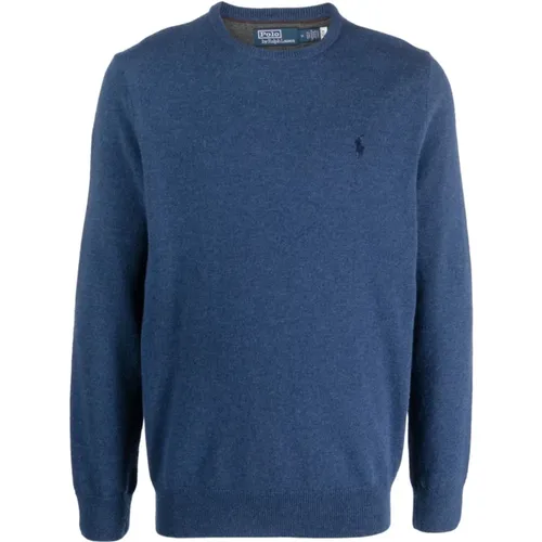 Round-neck Knitwear, male, , Size: XL Sweaters LS CN Pp-Long Sleeve-Pullover - Polo Ralph Lauren - Modalova