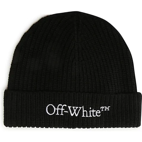 Hats Caps for Men , male, Sizes: ONE SIZE - Off White - Modalova