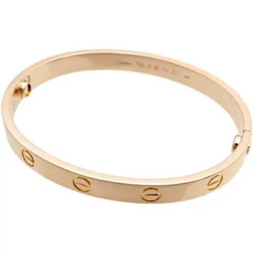 Pre-owned Jewellery, female, , Size: ONE SIZE Pre-owned Rose Gold bracelets - Cartier Vintage - Modalova