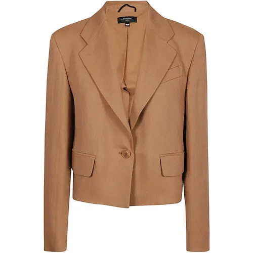 Blazers , female, Sizes: S, 2XS - Max Mara Weekend - Modalova