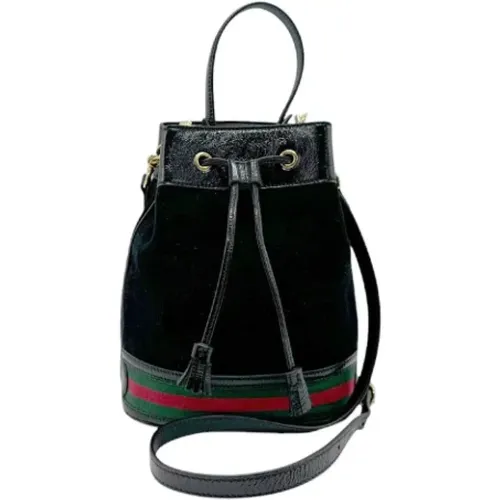 Pre-owned Suede gucci-bags , female, Sizes: ONE SIZE - Gucci Vintage - Modalova