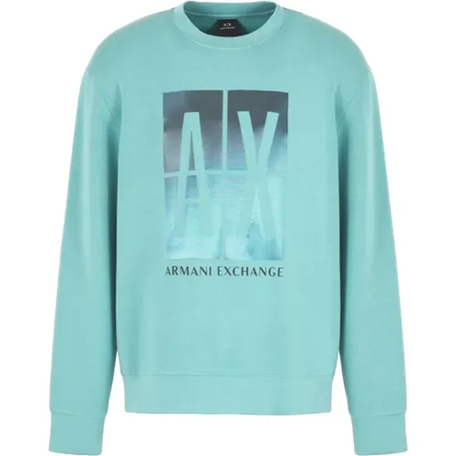Sweaters for Men , male, Sizes: L, M, S - Armani Exchange - Modalova