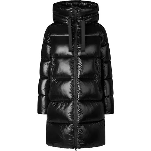 Schwarze Isabel Leichte Steppjacke,Pine Isabel Jacke - Save The Duck - Modalova