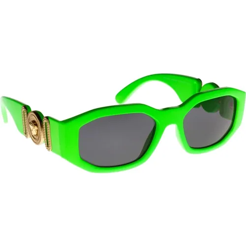 Iconic Sunglasses with 2-Year Warranty , unisex, Sizes: 53 MM - Versace - Modalova