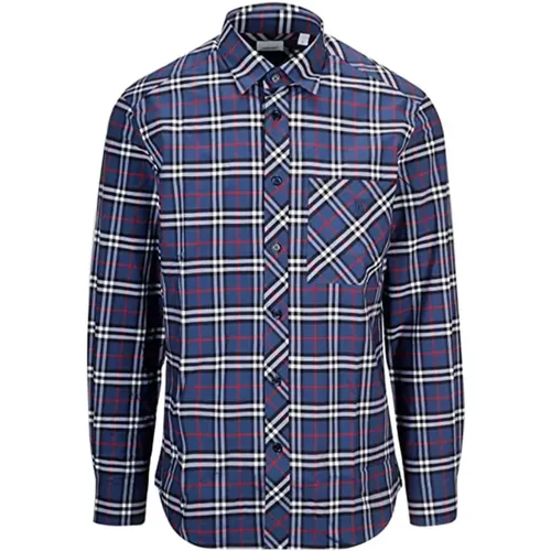 Stylish Men`s Shirt for Every Occasion , male, Sizes: XS - Burberry - Modalova