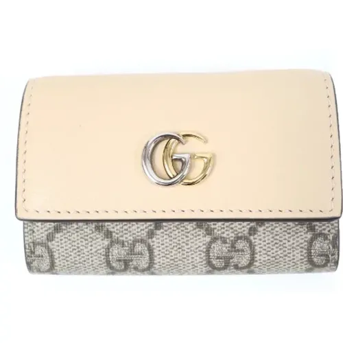 Pre-owned Accessories, female, , Size: ONE SIZE Pre-owned Canvas key-holders - Gucci Vintage - Modalova