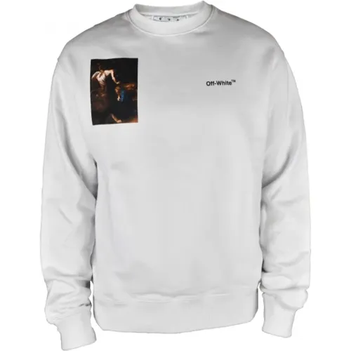 Caravagio Print Sweatshirt Off - Off White - Modalova