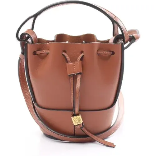 Pre-owned Leather crossbody-bags , female, Sizes: ONE SIZE - Loewe Pre-owned - Modalova