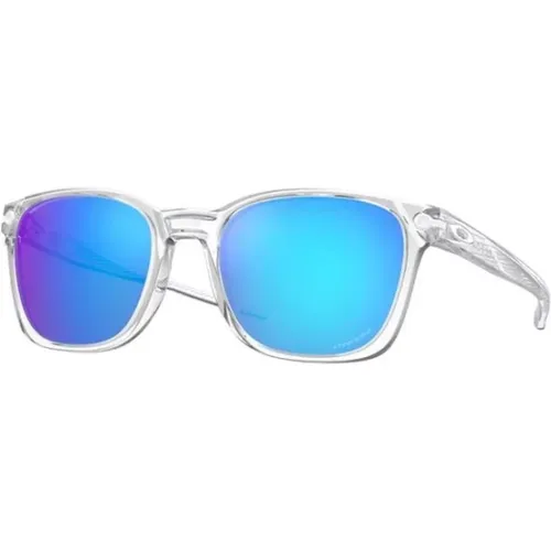 Transparent Frame Sunglasses , unisex, Sizes: 55 MM - Oakley - Modalova